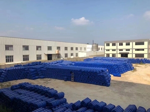 Fût en <span class=keywords><strong>plastique</strong></span> HDPE bleu recyclable et écologique de 200 L, carré/cylindrique, à double anse, vente en gros, produit phare - Product Image 4