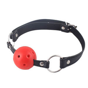 Boca abierta Garganta profunda BDSM Gag Ball <span class=keywords><strong>Gay</strong></span> Bondage Gear con Ball Gag para arcadas y sujeción - Product Image 3