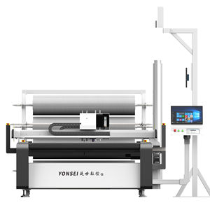 YANSHI tam otomatik çok katmanlı pamuklu kumaş kesici bıçak kesme 220V/380V - Product Image 1