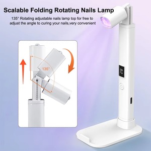 UV <b>LED</b> Nail Lamp Mini Plastic Home Use Portable Nail Dryer with Fast Curing for Salon & Manicure - Product Image 4