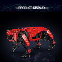 Mould King 15067S Robot Dog Dynamics Building Kits MOC Set Build Collectionsr Bloc de construction télécommandé