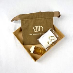 Eco-Friendly Reusable Dust <b>Pouch</b> Bag Recyclable Cotton Canvas <b>Drawstring</b> Bag Custom logo <b>Drawstring</b> <b>Pouch</b> - Product Image 1