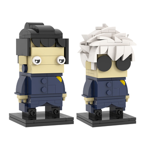 MOOXI Riko Orimoto Ryomen Sukuna Itadori Yuji Gojo Satoru <span class=keywords><strong>Fushiguro</strong></span> <span class=keywords><strong>Megumi</strong></span> Kugisaki Nobara Blocs de construction en plastique Anime Jouets - Product Image 2