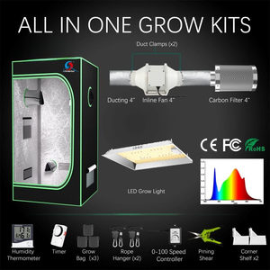 Orientrise Flower Growing <span class=keywords><strong>Culture</strong></span> Sous Serre Garden Tent 4x3 Hydroponic Grow Tent Kit complet - Product Image 4