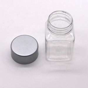 Colore personalizzato 30mL forma quadrata per animali domestici bottiglia di plastica medicina solido Tablet capsula <span class=keywords><strong>contenitore</strong></span> di conservazione - Product Image 5
