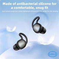 Écouteurs sans fil Remax Comfort Fit pour dormir, ultra-légers, petits écouteurs intra-auriculaires invisibles, mini écouteurs pour dormir sur le côté