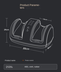Atacado aquecimento doméstico airbag amassar perna pé spa máquina bezerro massageador - Product Image 5