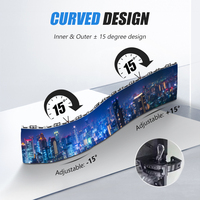 Écran LED de location extérieur P3.91 P4.8, panneau mural vidéo, support d'affichage intérieur pour événements