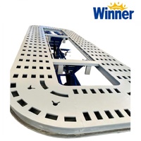 Banc de carrosserie Winner M-A2 à inclinaison simple et ouverture croisée pour réparation automobile en garage