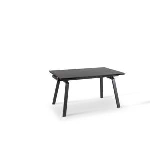 Tavolo da pranzo in legno moderno allungabile Cosmo assemblato tavolo da cucina ovale con 80cm X 140/200cm H 76cm per uso arredamento per la casa - Product Image 1