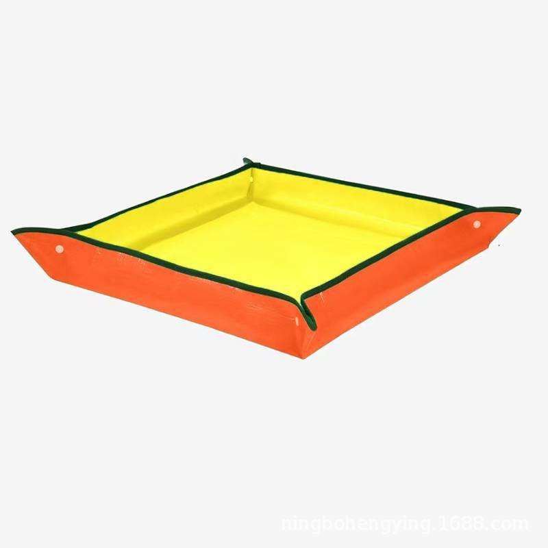 Tapis de jardinage orange grand 100*100cm