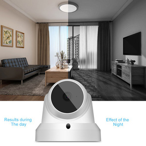 Cámara Domo Inalámbrica WiFi HJSCCD Hongjin HJ-BUF1004, Cámara IP de Red con Zoom Fijo e Intercomunicador de Voz Bidireccional para Seguridad del Hogar - Product Image 1