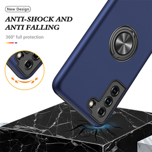 Custodia per telefono con supporto ad anello di lusso per Samsung <span class=keywords><strong>Galaxy</strong></span> A72 A52 A32 4g 5g A12 A42 A51 A71 A31 M31 M51 <span class=keywords><strong>A21s</strong></span> custodia in Silicone - Product Image 2