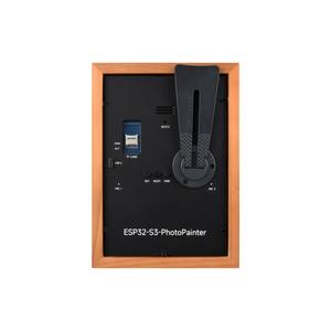 Marco de Fotos de Madera Sólida con Pantalla de Tinta Electrónica a Todo Color ESP32-S3-Photo Painter de 7.3 Pulgadas E6, Resolución de 800x480, Amplio Ángulo de Visión y Almacenamiento - Product Image 4
