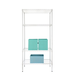 Étagères de rangement en acier inoxydable SIMPLY à 4 niveaux, étagères réglables, grande capacité, écologiques, pour garde-manger, OEM&ODM, DIY - Product Image 2