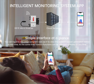 Cắm Và Chơi Ban Công Năng Lượng Mặt Trời Kit 800W Nhỏ Trên Lưới Năng Lượng Mặt Trời Ban Công Nhà Máy Điện Mppt Nhà Hệ Thống Điện - Product Image 4