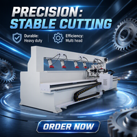 Machine à percer et à alésage latérale à double broche avec cadre en acier robuste pour le travail du bois industriel