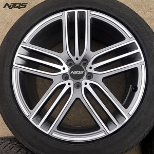 NJQS Hochwertige 21 Zoll 5x112 5-Loch 10J 11J Gunmetal Grau Maschinell Bearbeitete Einteilige Aluminium-Pkw-Felge für Mercedes-Benz - Product Image 5