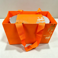 Kit Cadeau Premium Café & Matcha, Boîte Ronde en Métal avec Bande en Papier et Sac Fourre-tout pour Feuilles et Poudre de Thé