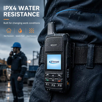 Radio Portabel GPS Nasional T350 Kirisun PoC LTE dengan Kartu SIM 4G, Wifi, dan Jangkauan 1000km, Walkie Talkie