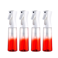 Nouvelle arrivée 200ML 300ML 500ML coloré en plastique brumisateur eau fine brume vide vaporisateur bouteille pour cheveux, etc.
