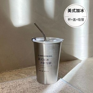 แก้วน้ำสแตนเลสเก็บอุณหภูมิ 12-24 ชั่วโมง พร้อมหลอด สำหรับเดินทางและใช้ในชีวิตประจำวัน - Product Image 2