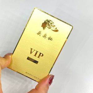 Cartes de visite professionnelles en acier inoxydable sablé et gravées au laser - Product Image 4