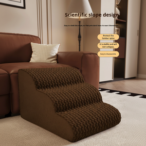 Rampe d'extérieur robuste pour animaux de compagnie avec housse amovible en polyester durable – Antidérapante <span class=keywords><strong>et</strong></span> portable - Product Image 4