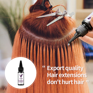 <span class=keywords><strong>Colle</strong></span> professionnelle à séchage ultra-rapide activée par la lumière UV pour extensions de <span class=keywords><strong>cheveux</strong></span> - Comprend des flacons de 5 ml et une lampe LED pour un service rapide - Product Image 3