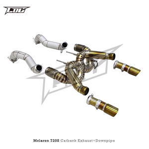 Sistema de Escape Boska de Fábrica para Mclaren 720S Spider/Coupe 4.0T 2017-2019, Tubo de Titanio Recto para Auto de Calle, Catback, Downpipe - Product Image 5