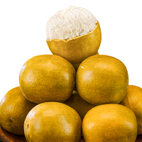 Dijual teh buah kering suhu rendah dehidrasi Luo Han Guo kuning emas Siraitia Grosvenorii