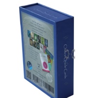 Fabricant de jeux de cartes Impression personnalisée de jeu de cartes Oracle de grande taille dans une boîte à rabat à fermeture magnétique