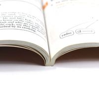 Impression à la demande Couverture souple pour enfants Cahier d'exercices Cahier d'exercices Reliure parfaite Papier offset à un prix raisonnable