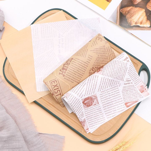 Papier sulfurisé double face avec impression offset pour l'emballage alimentaire, salades et nouilles - Product Image 4