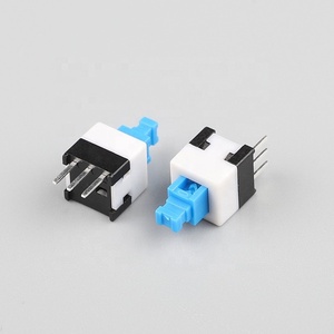 7x7mm DIP 3 pins tự khóa tact Tactile <span class=keywords><strong>Power</strong></span> Micro đẩy nút chuyển đổi - Product Image 5