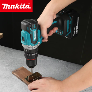 Trapano <span class=keywords><strong>avvitatore</strong></span> a percussione Makita DDF487 13mm rosso e nero, senza spazzole, per uso domestico, <span class=keywords><strong>18V</strong></span> agli ioni di litio, con ricarica, elevata coppia, <span class=keywords><strong>avvitatore</strong></span> elettrico. - Product Image 4