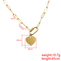 Pendentif en acier inoxydable en forme de cœur, collier de couple en forme de cœur, gravure au laser, gravure de logo, impression de contenu, photo, matériau vierge