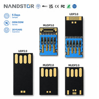 Unidad Flash USB de Alta Velocidad y Capacidad Real de 1GB de Fábrica Nandstor, Unidad Flash USB Original OEM de 64GB con Chip PCBA