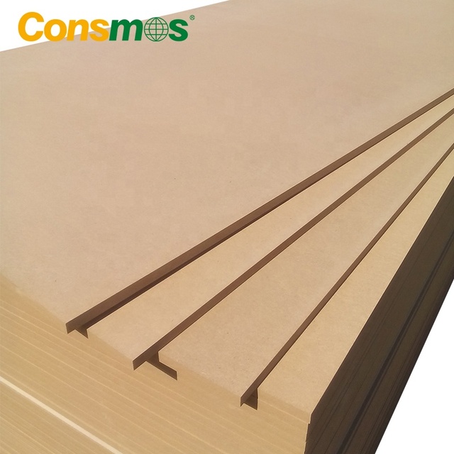 Consmos Best Selling 1.8mm 3mm Thin Raw MDF / HDF Board / MDF Plywood Sheet