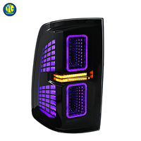 YU GUANG LED-Rückleuchte für Dodge RAM 1500/2500 2009-2018, Upgrade RGB Brems- und Stopplichter, 12V Autoersatzteile Rücklicht