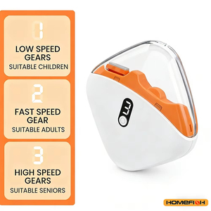 Coupe-ongles électrique automatique Jumon Nail Care Curtains avec lumière, ciseaux à ongles et polisseuse pour adultes et bébés - Product Image 2