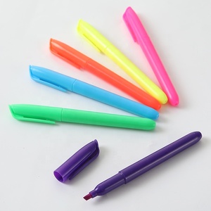 Tốt Nhất Bán Highlighter Bút Đánh Dấu Bằng Văn Bản Vẽ Màu Sắc Tươi Sáng Highlighter Bút - Product Image 4