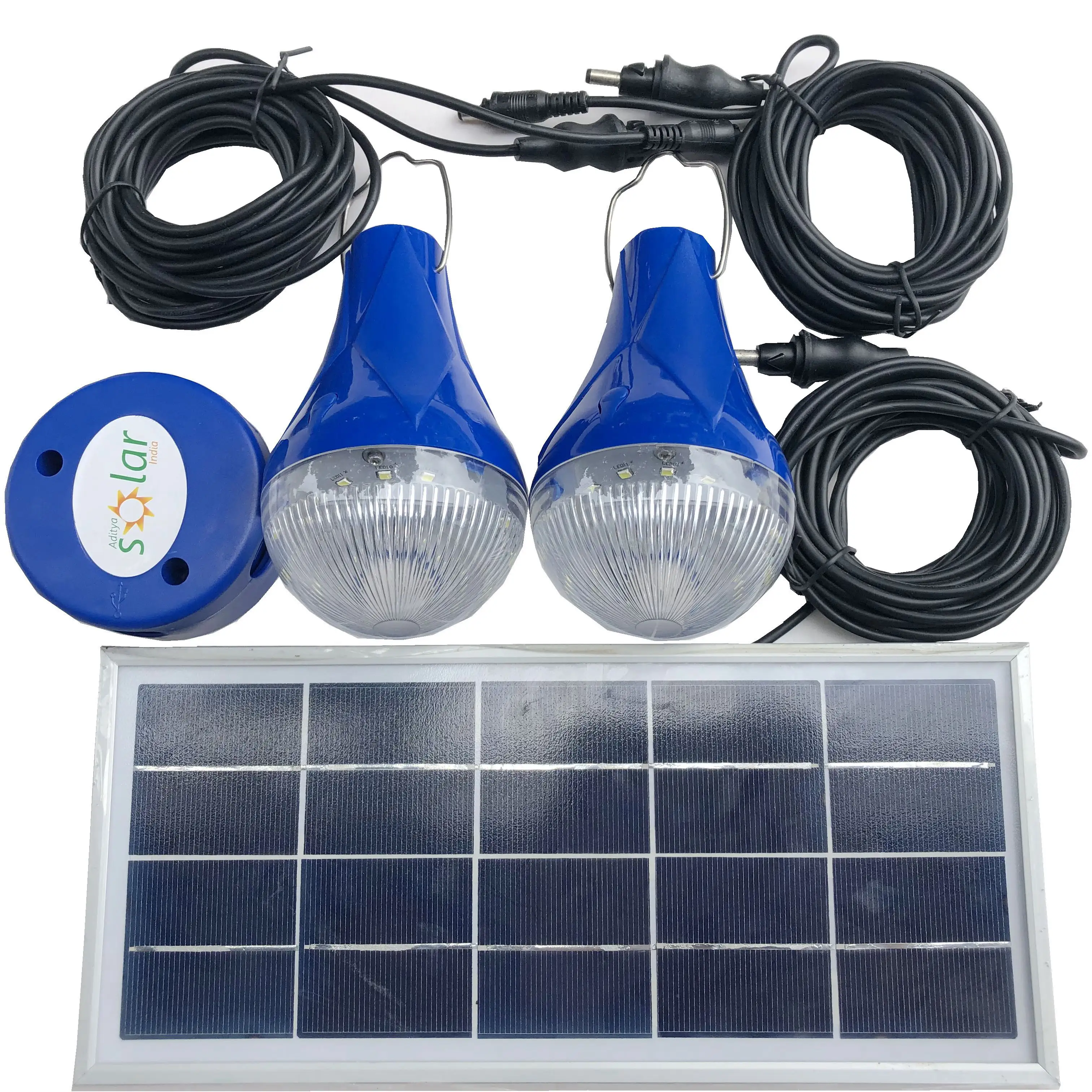 ソーラーパネル緊急LED電球LED原料付きCEポータブルキャンプランタン