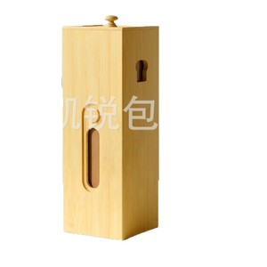 กล่องเก็บของไม้ติดผนัง 6 ลิตร ที่ใส่กระดาษทิชชู่ ตู้เก็บของ - Product Image 1
