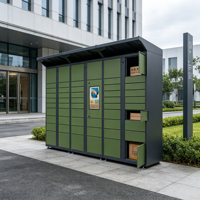 Casier intelligent de livraison et de récupération de colis par code QR en libre-service, pour hôpitaux, écoles, bureaux de poste, casier de livraison de colis intelligent extérieur
