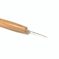 PopTings Outils De Bijoux Perles Aiguilles RF007 Manche En Bois Alésoir