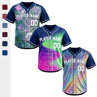 Maillots de baseball personnalisés en maille nid d'abeille avec nom et numéro brodés en point de chaînette, maquette gratuite pour les équipes de la ligue des jeunes, vente en gros