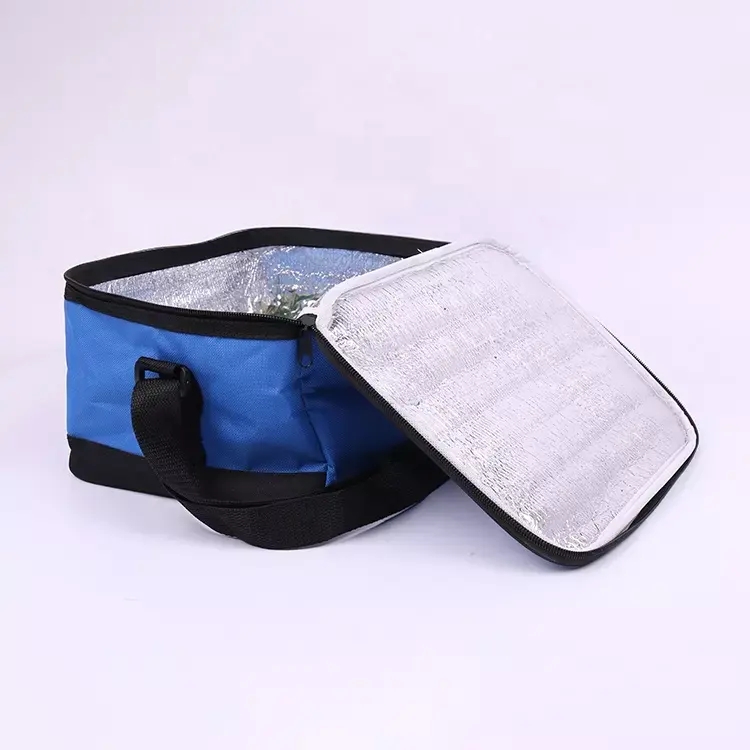 Waterproof Insulated Polyester Lunch Cooler Bags For Food Lunch Box