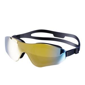 Gafas de Natación para Adultos y Jóvenes, Diseño Recreativo, Lentes con Revestimiento de Espejo de Visión Amplia, Antivaho, Protección UV, Impermeables - Product Image 3