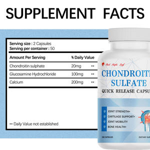 Cápsulas Duras <span class=keywords><strong>de</strong></span> Sulfato <span class=keywords><strong>de</strong></span> Condroitina <span class=keywords><strong>de</strong></span> Alta Potencia, Soporte para las Articulaciones, Complemento <span class=keywords><strong>de</strong></span> Glucosamina, Reparación <span class=keywords><strong>de</strong></span> Cartílago, Suministro a Granel con Certificación GMP - Product Image 6